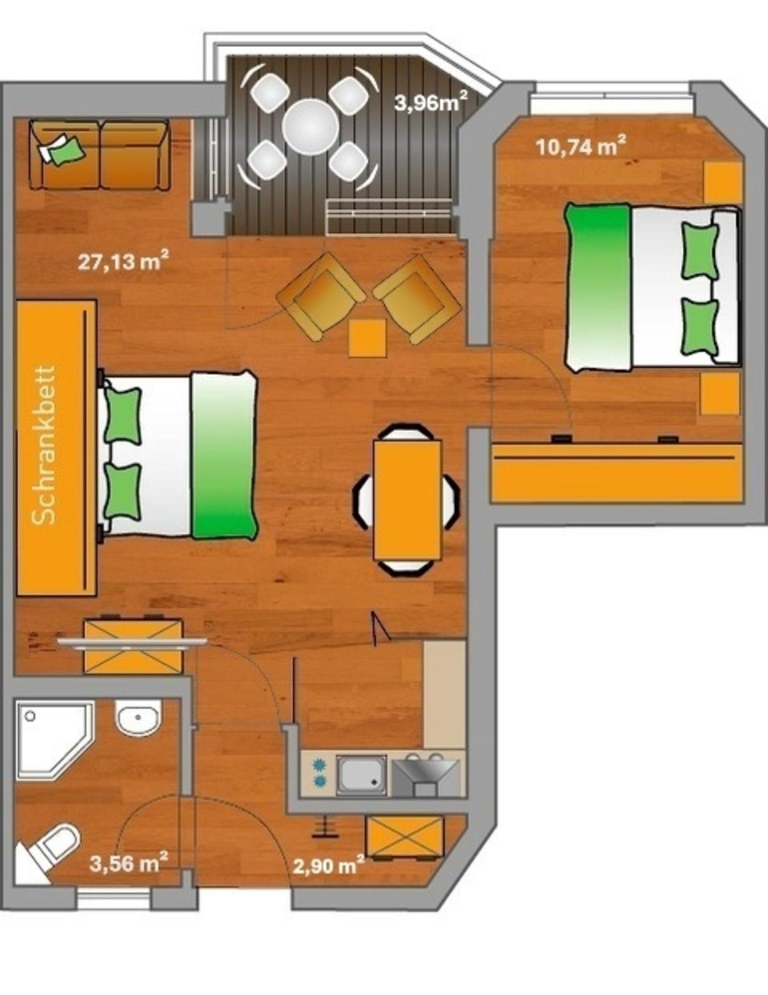 شقة Ancora Marina Haus 1 Nr 04, Typ 2 نوستاد ان هولستن المظهر الخارجي الصورة